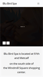 Mobile Screenshot of blubirdspa.com